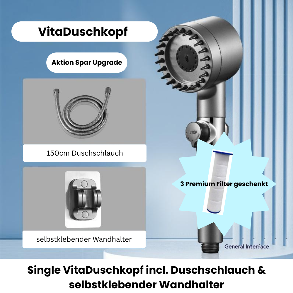VitaDuschkopf mit Filter